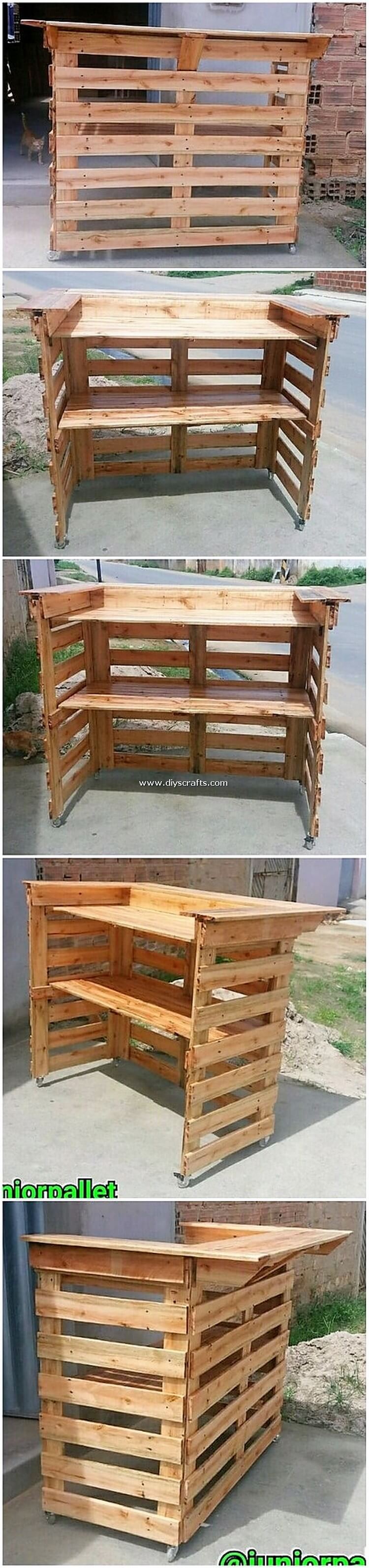 Pallet-Wood-Counter-Table