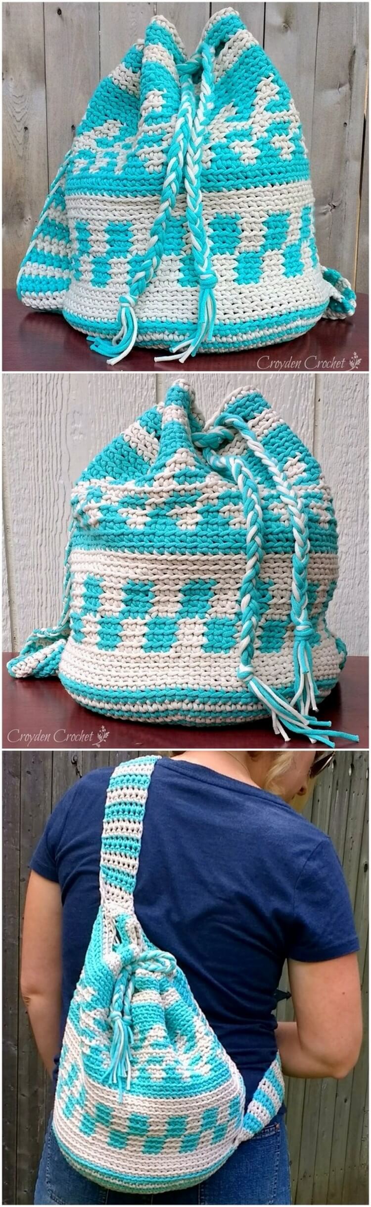 Easy Backpack Crochet Pattern